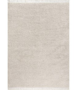 Jonathany Mercer Shag MCR100D Cream Area Rug 7 ft. 9 in. X 10 ft. Rectangle