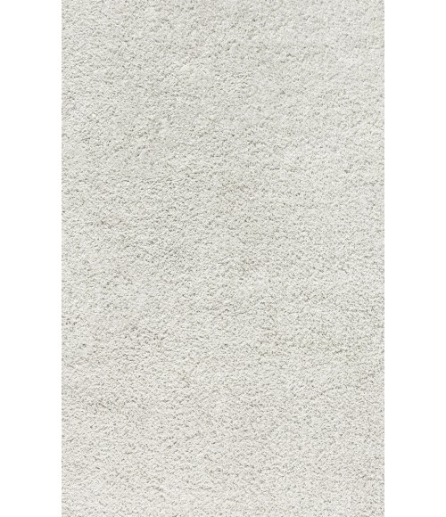 MERCER SHAG Area Rug Mercer Shag Plush White 8 ft. x 10 ft. Area Rug