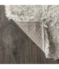 MERCER SHAG Area Rug Mercer Shag Plush White 8 ft. x 10 ft. Area Rug