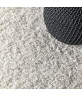 MERCER SHAG Area Rug Mercer Shag Plush White 8 ft. x 10 ft. Area Rug