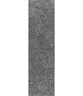 MERCER SHAG Area Rug Mercer Shag Plush Charcoal 2 ft. x 8 ft. Runner Rug