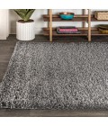 MERCER SHAG Area Rug Mercer Shag Plush Charcoal 4 ft. x 6 ft. Area Rug