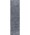 MERCER SHAG Area Rug Mercer Shag Plush Denim Blue 2 ft. x 8 ft. Runner Rug