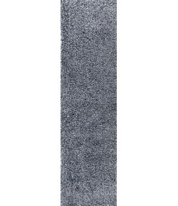 Jonathany Mercer Shag MCR106C Denim Blue Area Rug 2 ft. 3 in. X 8 ft. Runner