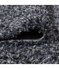 MERCER SHAG Area Rug Mercer Shag Plush Denim Blue 2 ft. x 8 ft. Runner Rug