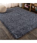 MERCER SHAG Area Rug Mercer Shag Plush Denim Blue 3 ft. x 5 ft. Area Rug