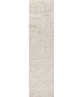 MERCER SHAG Area Rug Mercer Shag Plush Cream 2 ft. x 8 ft. Runner Rug