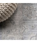 MODERN PERSIAN Area Rug Modern Vintage Moroccan Traditional Light Gray 5' Square Area Rug