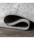 MODERN PERSIAN Area Rug Modern Vintage Moroccan Traditional Light Gray 5' Square Area Rug