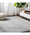 MODERN PERSIAN Area Rug Modern Vintage Moroccan Traditional Light Gray 8 ft. x 10 ft. Area Rug