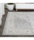 MODERN PERSIAN Area Rug Modern Vintage Moroccan Traditional Light Gray 8 ft. x 10 ft. Area Rug
