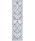 MODERN PERSIAN Area Rug Modern Vintage Moroccan Traditional Ivory/Blue/Red 2 ft. x 10 ft. Runner Rug