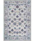 MODERN PERSIAN Area Rug Modern Vintage Moroccan Traditional Ivory/Blue/Red 4 ft. x 6 ft. Area Rug