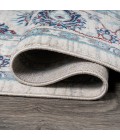 MODERN PERSIAN Area Rug Modern Vintage Moroccan Traditional Ivory/Blue/Red 5' Square Area Rug