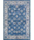 MODERN PERSIAN Area Rug Modern Vintage Moroccan Traditional Blue/Ivory 4 ft. x 6 ft. Area Rug