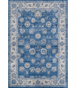 Jonathany Modern Persian MDP101E Blue/Ivory Area Rug 4 ft. X 6 ft. Rectangle