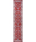 MODERN PERSIAN Area Rug Modern Vintage Moroccan Traditional Red/Ivory 2 ft. x 8 ft. Runner Rug