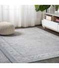 MODERN PERSIAN Area Rug Modern Vintage Moroccan Traditional Gray/Blue 8 ft. x 10 ft. Area Rug