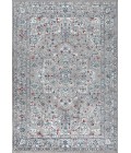 MODERN PERSIAN Area Rug Modern Vintage Medallion Light Grey/ Multi 5 ft. x 8 ft. Area Rug