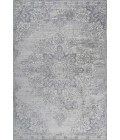 MODERN PERSIAN Area Rug Modern Vintage Moroccan Medallion Light Gray 4 ft. x 6 ft. Area Rug
