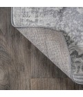 MODERN PERSIAN Area Rug Modern Vintage Medallion Gray 3 ft. x 5 ft. Area Rug