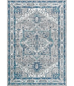 Jonathany Modern Persian MDP106A Grey/Blue Area Rug 3 ft. X 5 ft. Rectangle