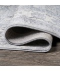 MODERN PERSIAN Area Rug Modern Vintage Medallion Light Gray/Ivory 2 ft. x 8 ft. Runner Rug