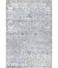 MODERN PERSIAN Area Rug Modern Vintage Light Grey 4 ft. x 6 ft. Area Rug