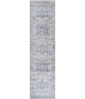 MODERN PERSIAN Area Rug Modern Vintage Medallion Light Gray 2 ft. x 10 ft. Runner Rug