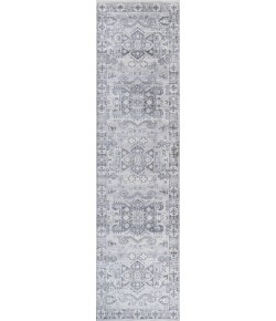 Jonathany Modern Persian MDP108B Light Gray Area Rug 2 ft. 2 in. X 10 ft. Runner
