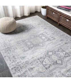 Jonathany Modern Persian MDP108B Light Gray Area Rug 5 ft. 3 in. X 7 ft. 7 in. Rectangle