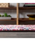 MODERN PERSIAN Area Rug Modern Boho Floral Multi/Purple 9 ft. x 12 ft. Area Rug