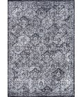 MODERN PERSIAN Area Rug Modern Boho Vintage Trellis Black/Ivory 5 ft. x 8 ft. Area Rug