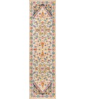 MODERN PERSIAN Area Rug Brooklyn Geometric Medallion Beige/Ivory 2 ft. x 8 ft. Runner Rug