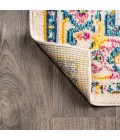 MODERN PERSIAN Area Rug Brooklyn Geometric Medallion Beige/Ivory 2 ft. x 8 ft. Runner Rug