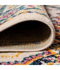 MODERN PERSIAN Area Rug Brooklyn Geometric Medallion Beige/Ivory 2 ft. x 8 ft. Runner Rug