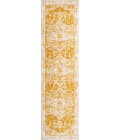 Audrey Bohemian Ornate Medallion Orange/White 2 ft. x 8 ft. Runner Rug