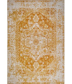 Jonathany Modern Persian MDP209A Orange/White Area Rug 3 ft. X 5 ft. Rectangle