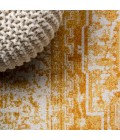 Audrey Bohemian Ornate Medallion Orange/White 3 ft. x 5 ft. Area Rug