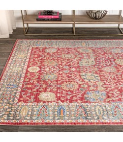 Jonathany Modern Persian MDP303A Burgundy Area Rug 5 ft. 3 in. X 7 ft. 7 in. Rectangle