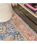 MODERN PERSIAN Area Rug Alba Modern Faded Peshawar Plum/Terracotta 2 ft. x 8 ft. Runner Rug