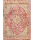 Khilana Floral Medallion Deep Rose/Ivory 5 ft. x 8 ft. Area Rug