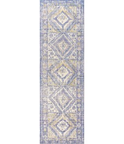 Jonathany Modern Persian MDP308C Blue Area Rug 2 ft. 2 in. X 8 ft. Runner
