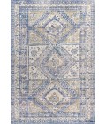 MODERN PERSIAN Area Rug Darija Ornate Geometric Medallion Blue 4 ft. x 6 ft. Area Rug