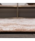 Alhambra Ornate Medallion Modern Brown/Cream 2 ft. x 10 ft. Runner Rug