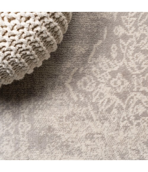 MODERN PERSIAN Area Rug Alhambra Ornate Medallion Modern Ivory 8 ft. x 10 ft. Area Rug