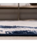MODERN PERSIAN Area Rug Alhambra Ornate Medallion Modern Ivory/Navy 2 ft. x 10 ft. Runner Rug