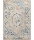MODERN PERSIAN Area Rug Rosalia Cottage Medallion Navy/Ivory 4 ft. x 6 ft. Area Rug