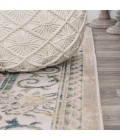 MODERN PERSIAN Area Rug Rosalia Cottage Medallion Navy/Ivory 4 ft. x 6 ft. Area Rug