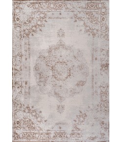 Jonathany Modern Persian MDP402A Brown/Cream Area Rug 7 ft. 9 in. X 10 ft. Rectangle